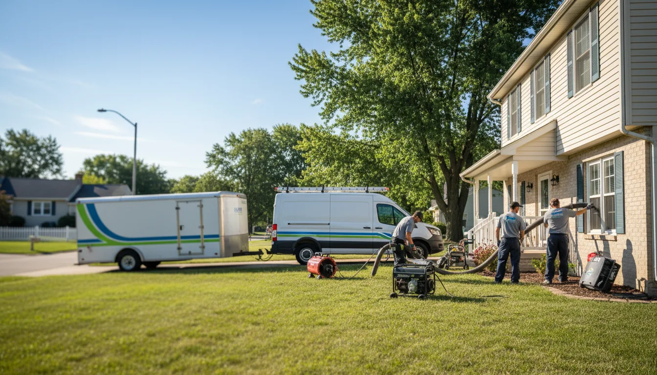 Flooded Basement Restoration And Cleanup With Repair in Sagola, MI near me